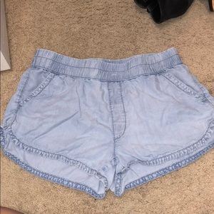 Chambray shorts